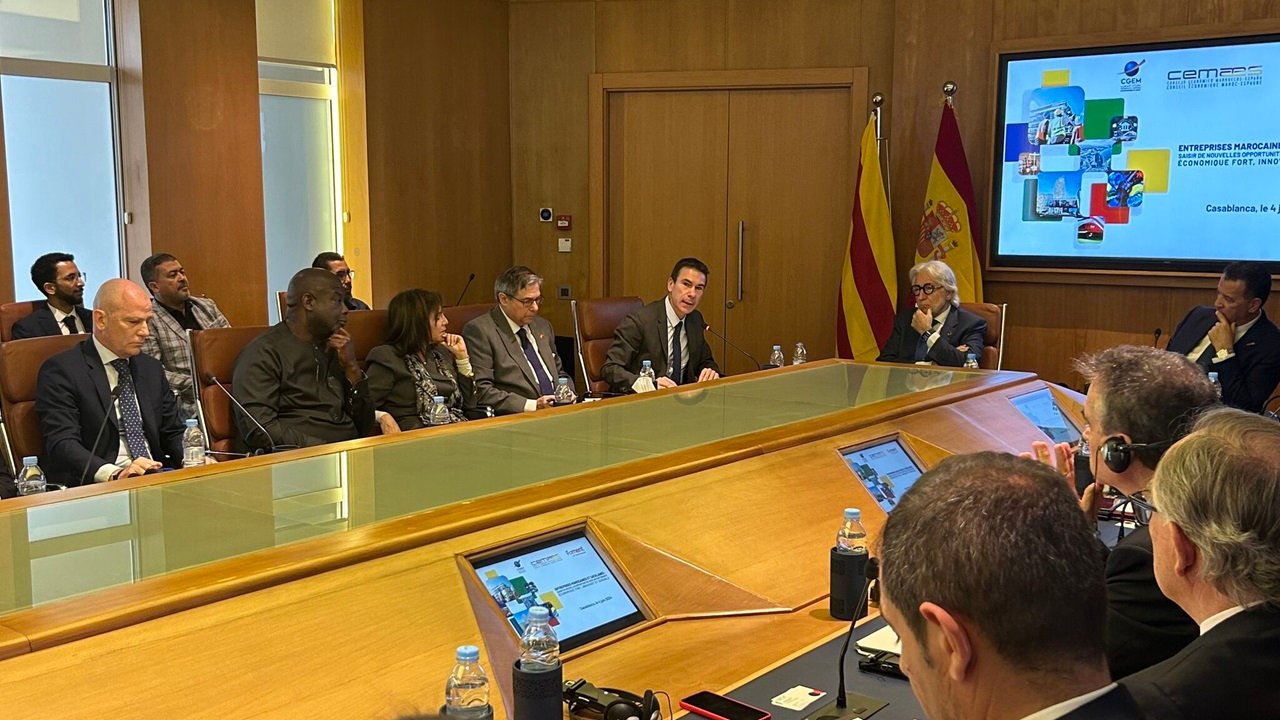 Gran Recepción a la Delegación de FOMENT en la Sede de la CGEM